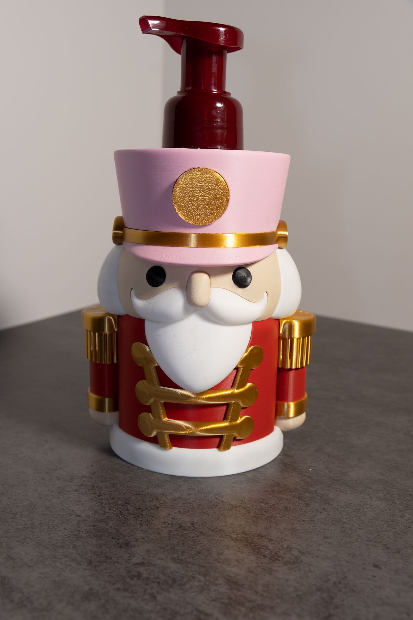 Nutcracker Hand Soap Holder