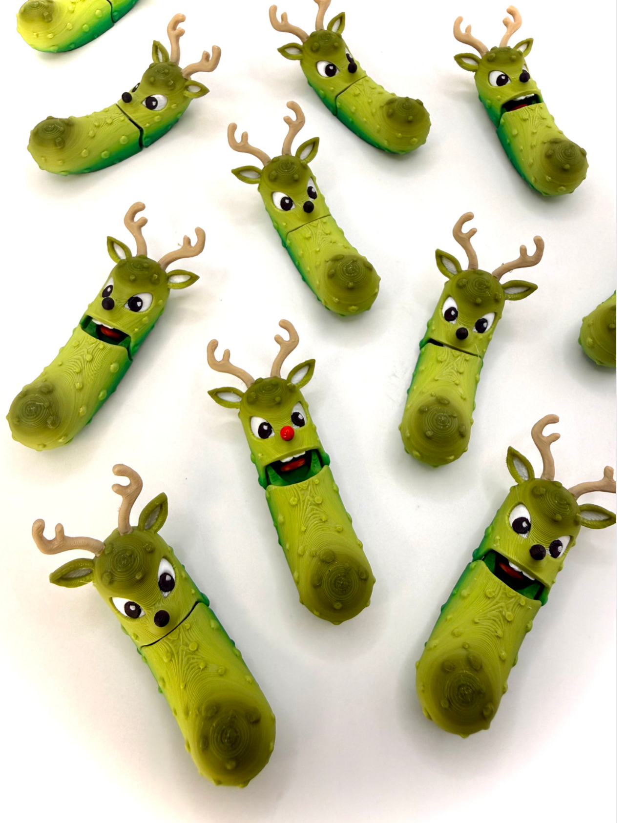 Dill the Reindeer Keychain
