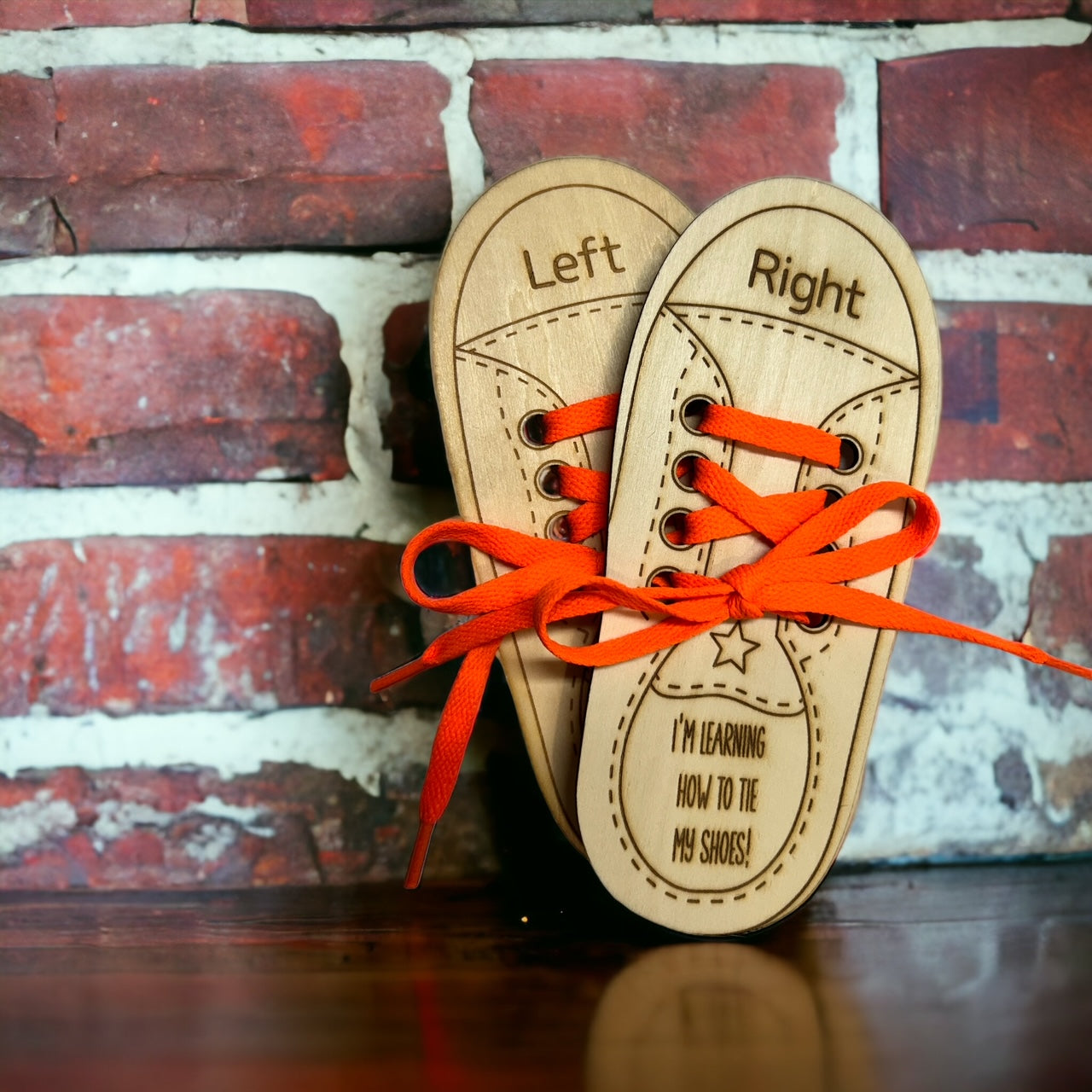 Shoe Tying Practice Board