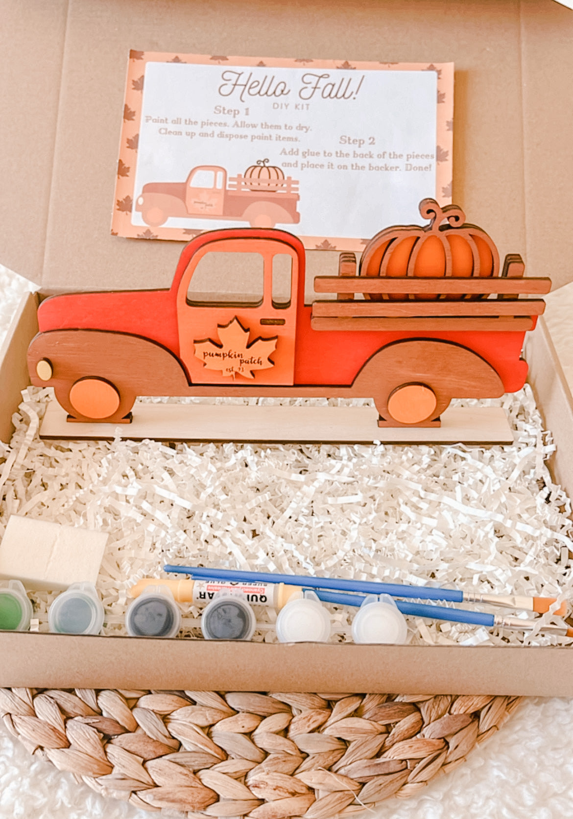 Fall Foliage Fantasies: Fall Fun DIY Paint Boxes!