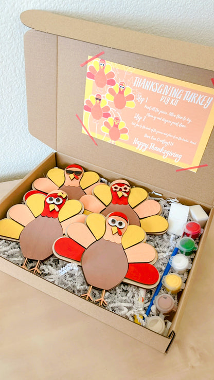 Thanksgiving Treasures: Thankful Fun DIY Paint Boxes!