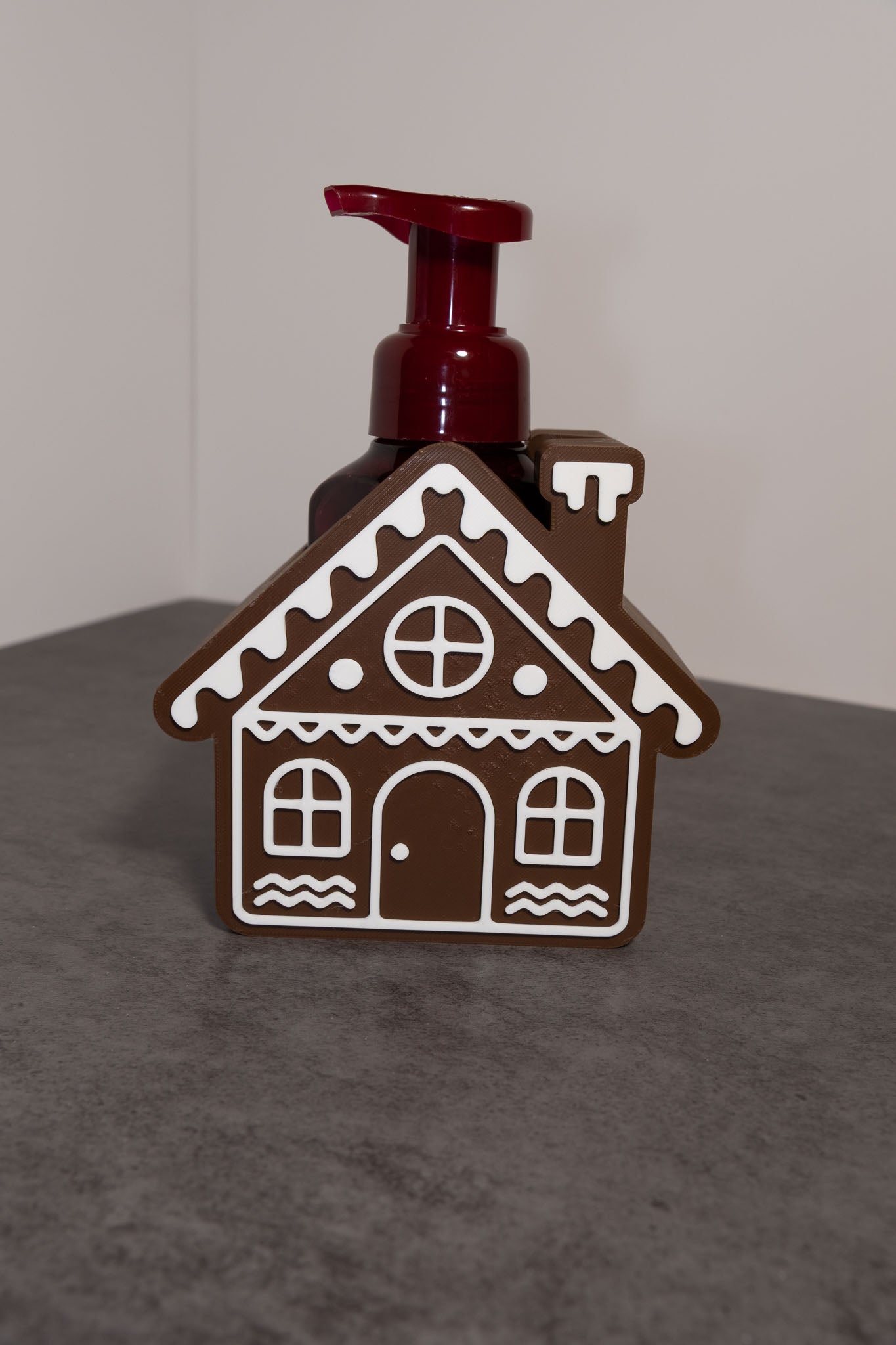 Gingerbread House Hand Soap Holder