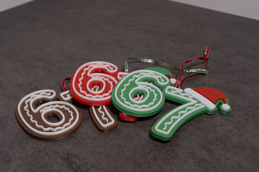 Viral "6 & 7" Christmas Ornament