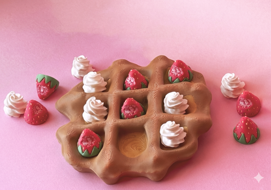 Waffle Around Tic Tac Toe