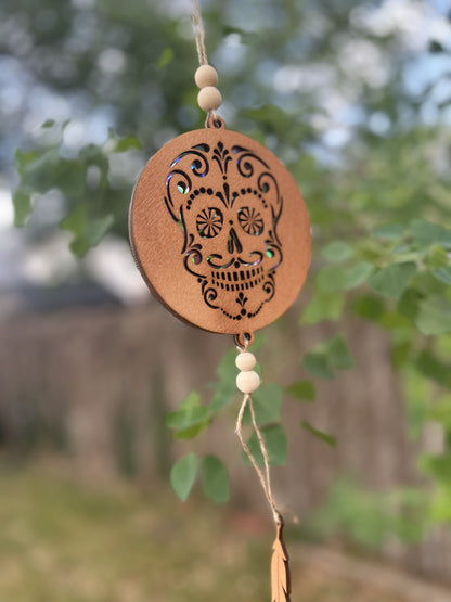 Sugar Skull Suncatcher