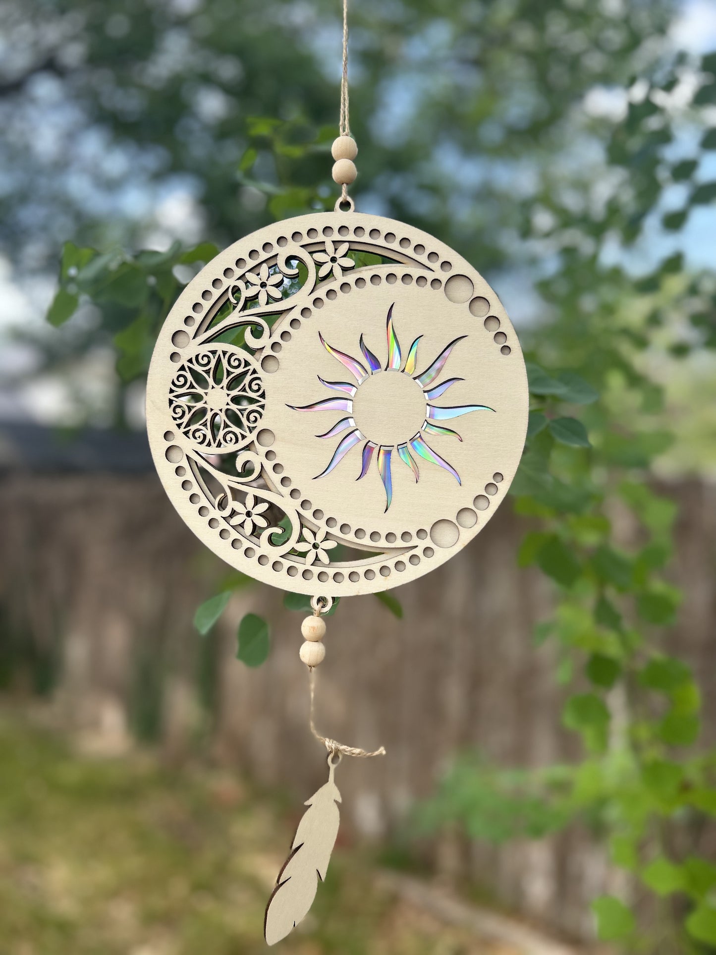 Deluxe Sun and Moon Suncatcher