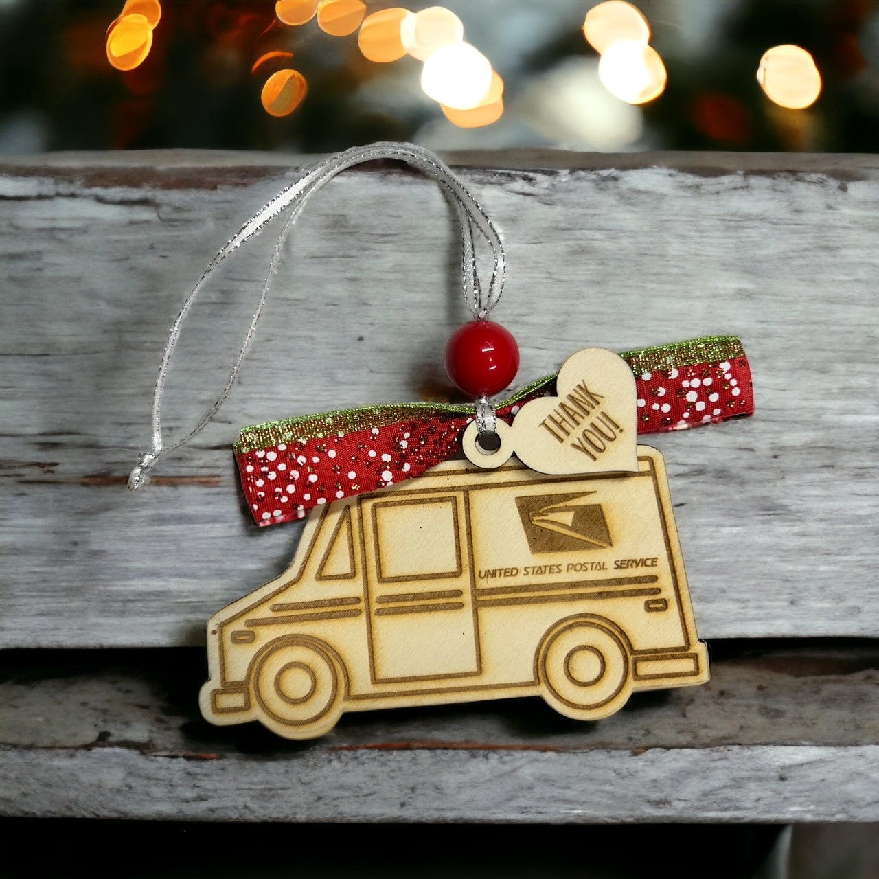 Delivery Truck Gift Card Ornament