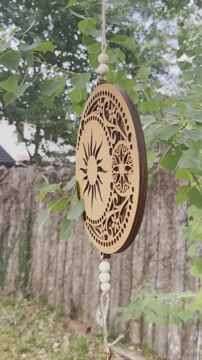 Deluxe Sun and Moon Suncatcher