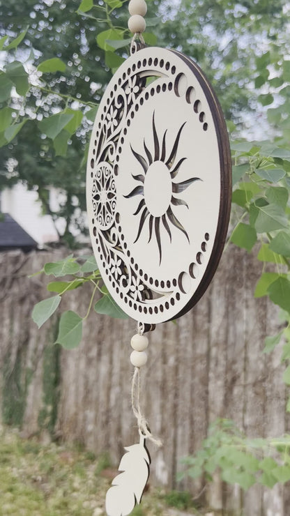 Deluxe Sun and Moon Suncatcher