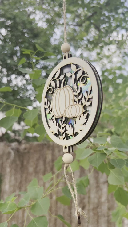 Pumpkin Suncatcher